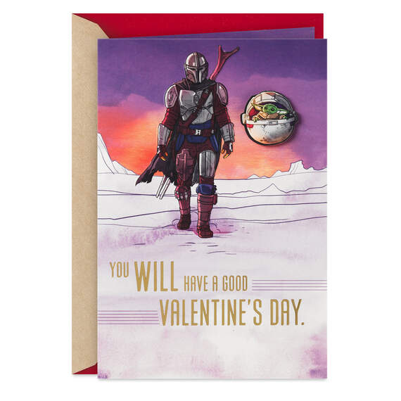 Star Wars: The Mandalorian™ and Grogu™ Valentine's Day Card