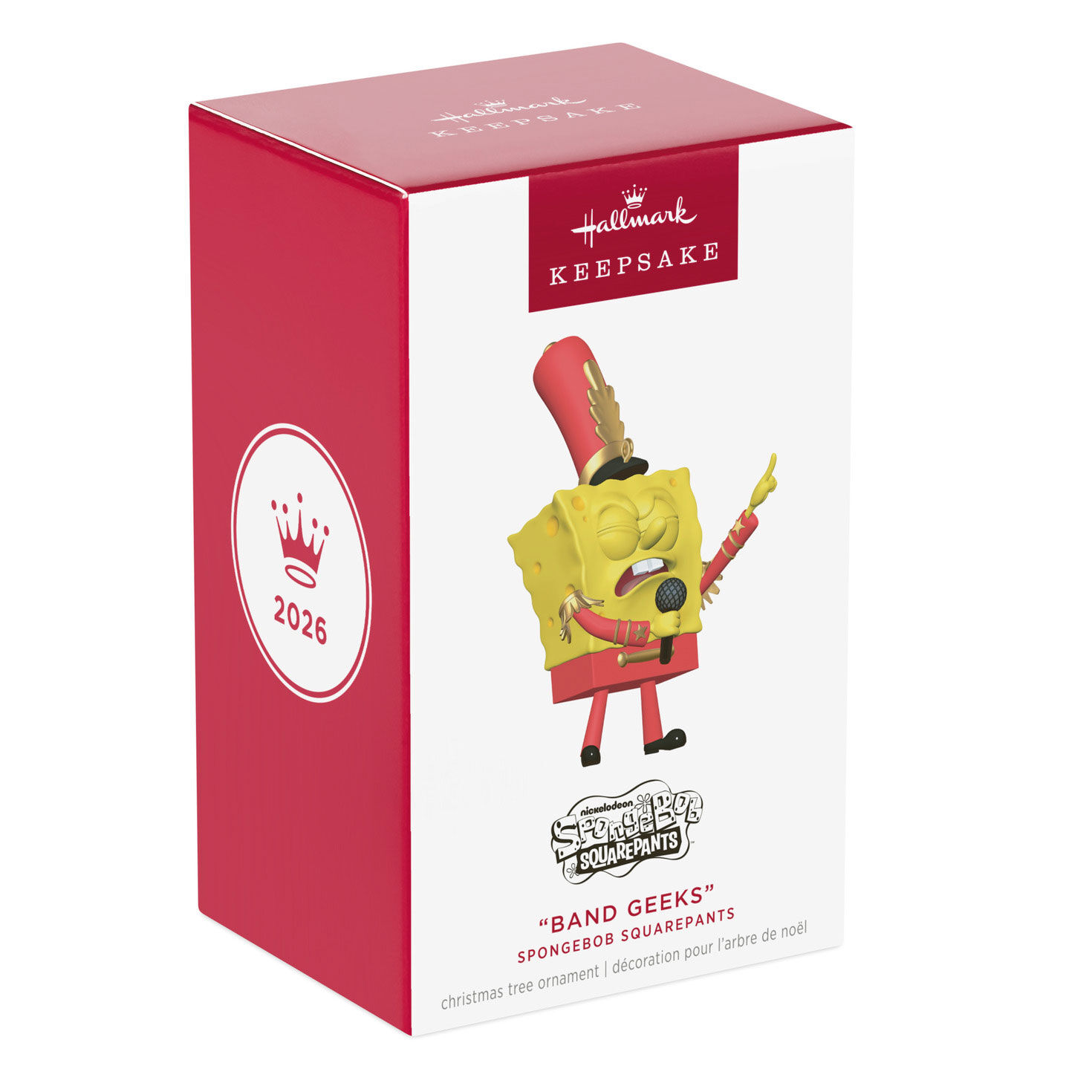 SpongeBob in Band Uniform Keepsake Ornament Package Front image number 7