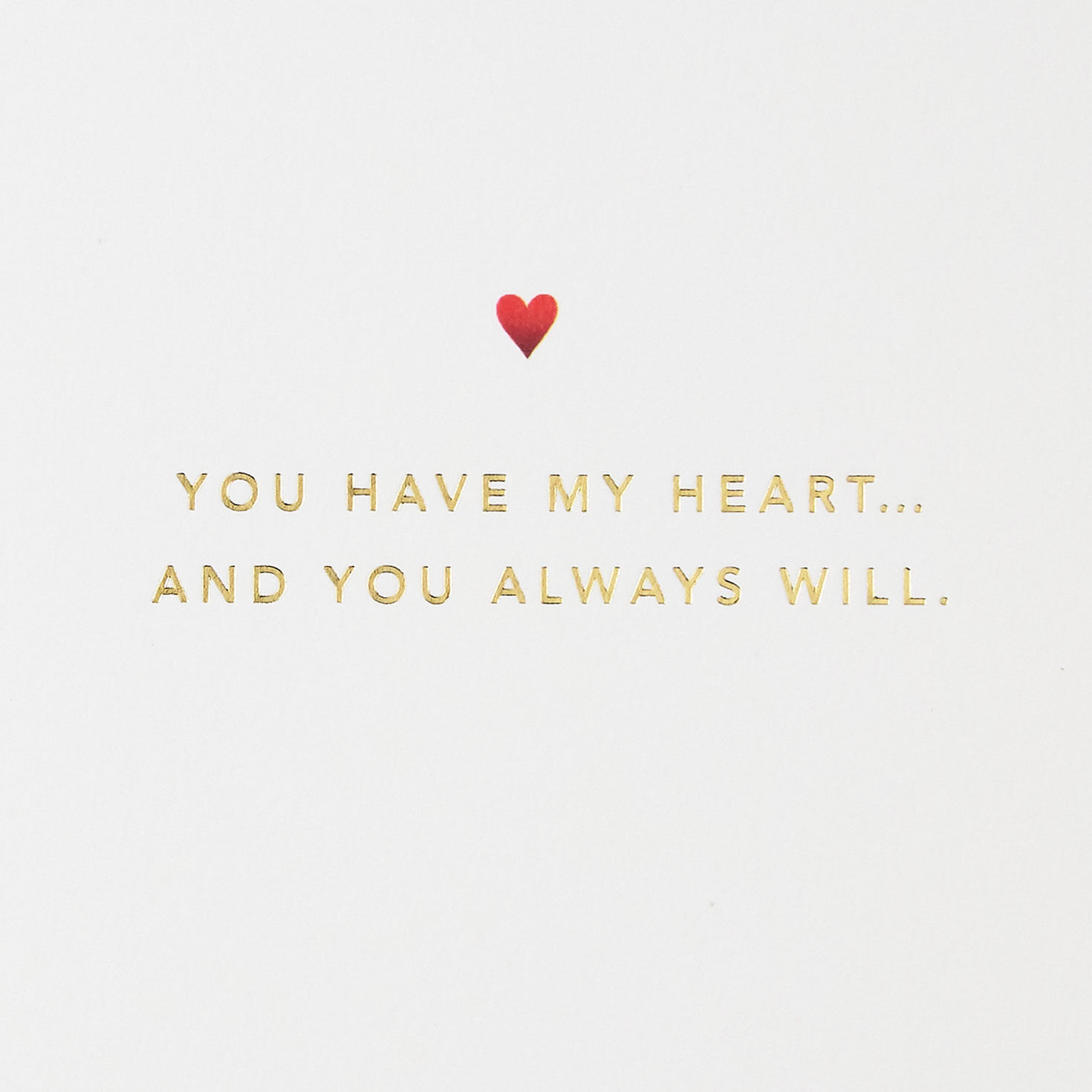 Red Quilled Heart Love Card Sentiment image number 2