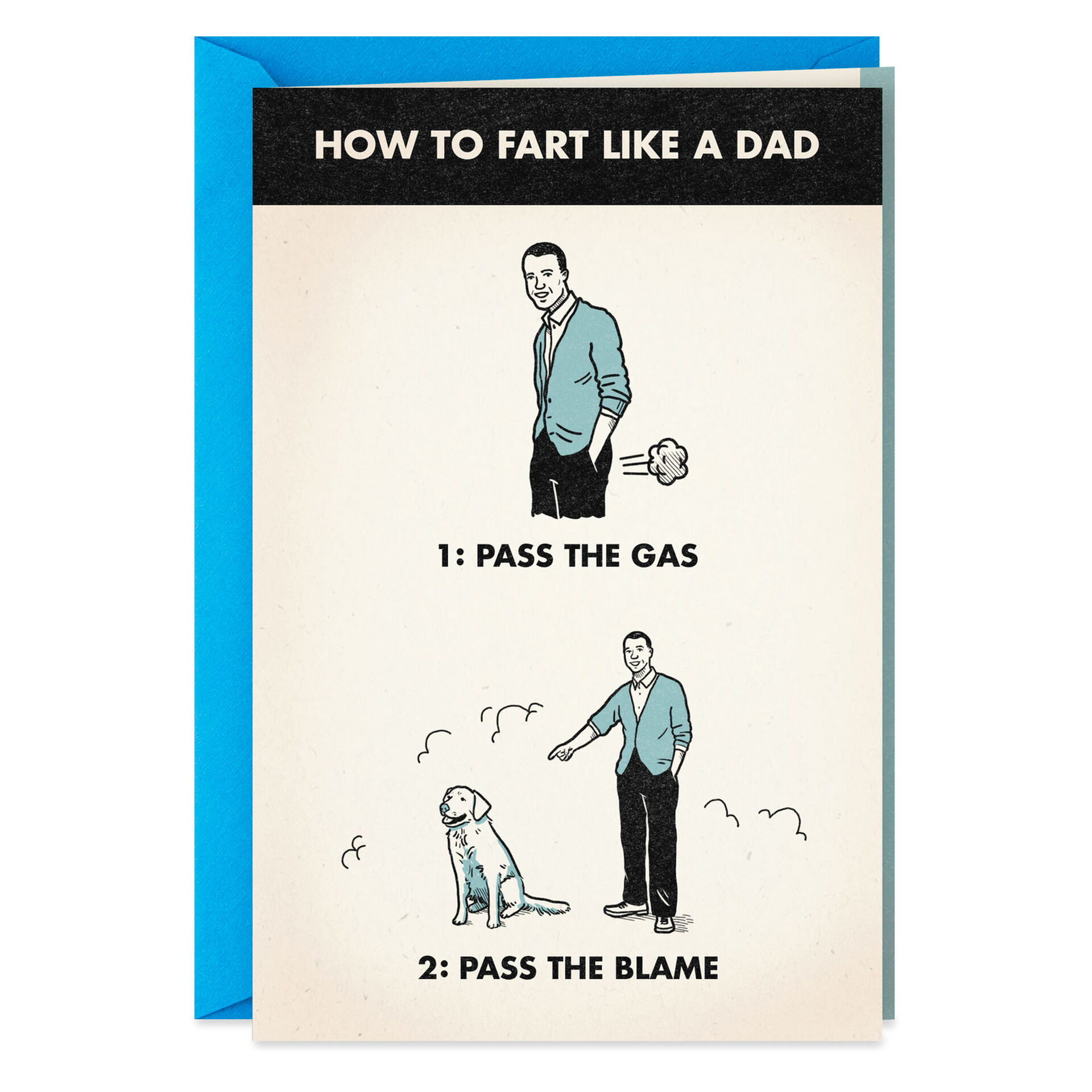 How To Fart Like A Dad Funny Father S Day Card Greeting Cards Hallmark