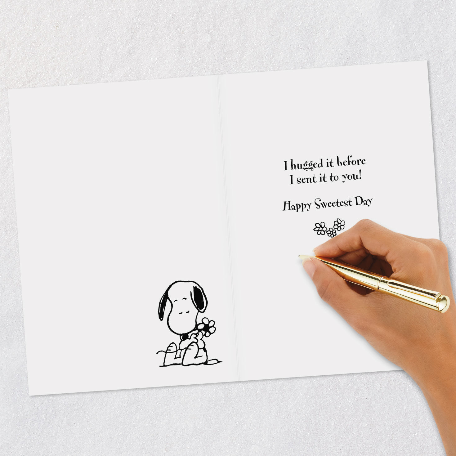 Peanuts® Snoopy Hugs Sweetest Day Card for only USD 3.59 | Hallmark