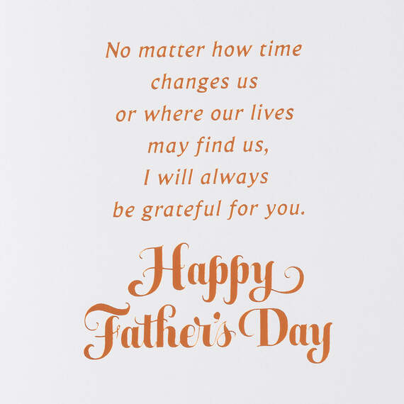 Always Grateful for You Father's Day Card, , large image number 2