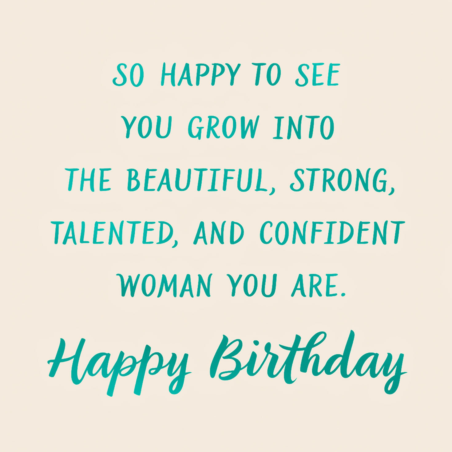 You're All Grown Up Birthday Card for Her for only USD 2.99 | Hallmark