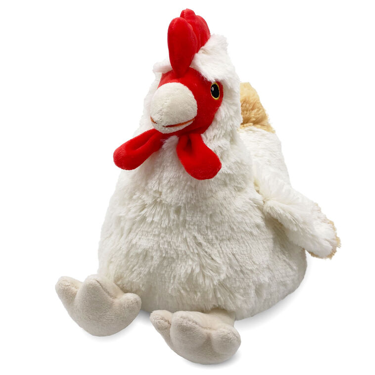 Intelex Warmies Chicken Scented Stuffed Animal, 10"