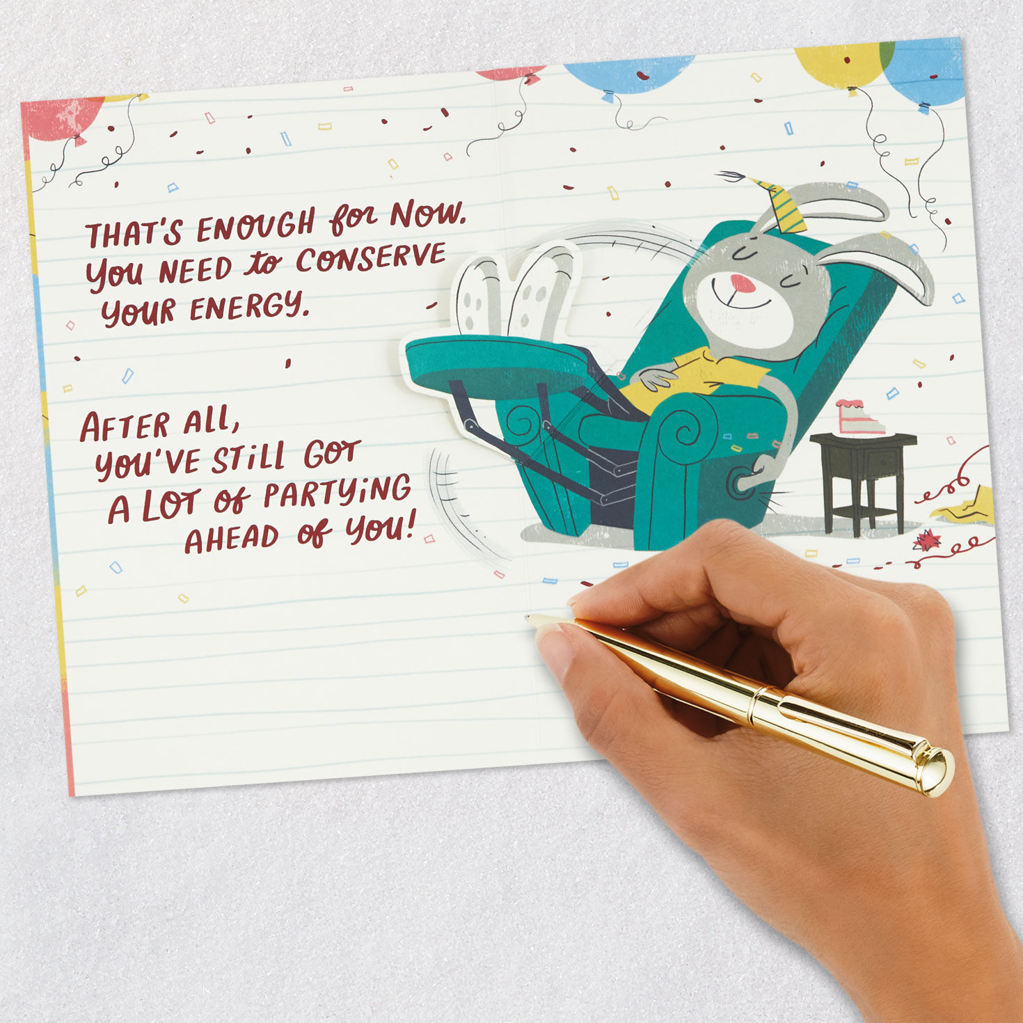 Ways to Celebrate Funny Pop-Up 70th Birthday Card, , large image number 6