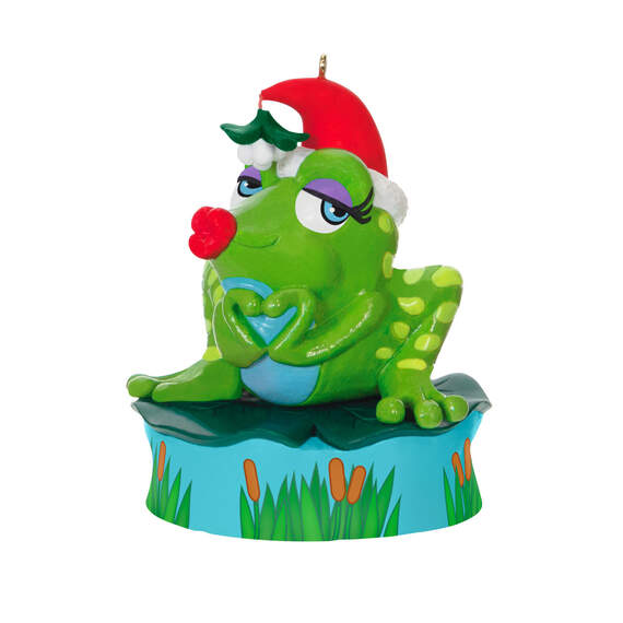 Mistle-Toad Ornament With Sound, , large image number 1