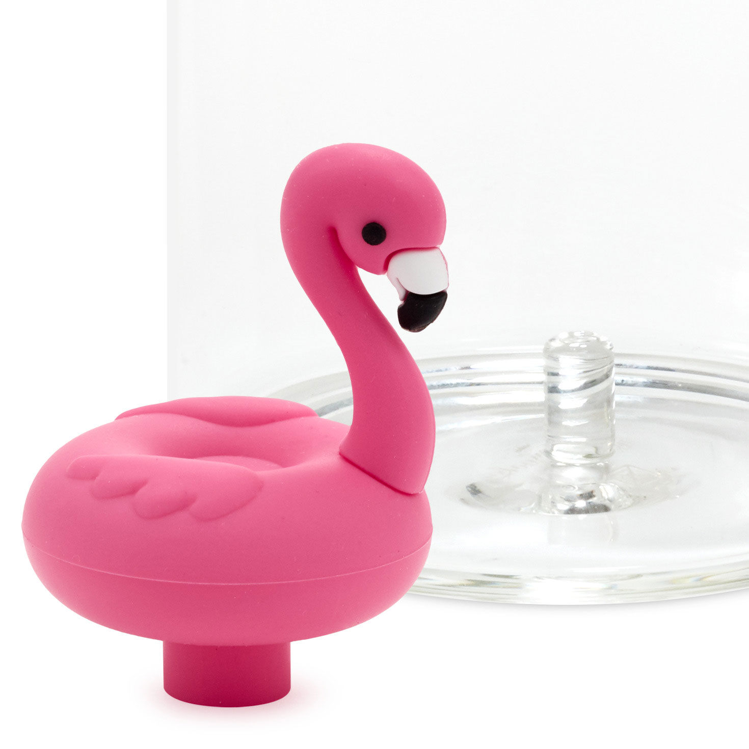 Charmers Pink Flamingo Silicone Charm, , large image number 4