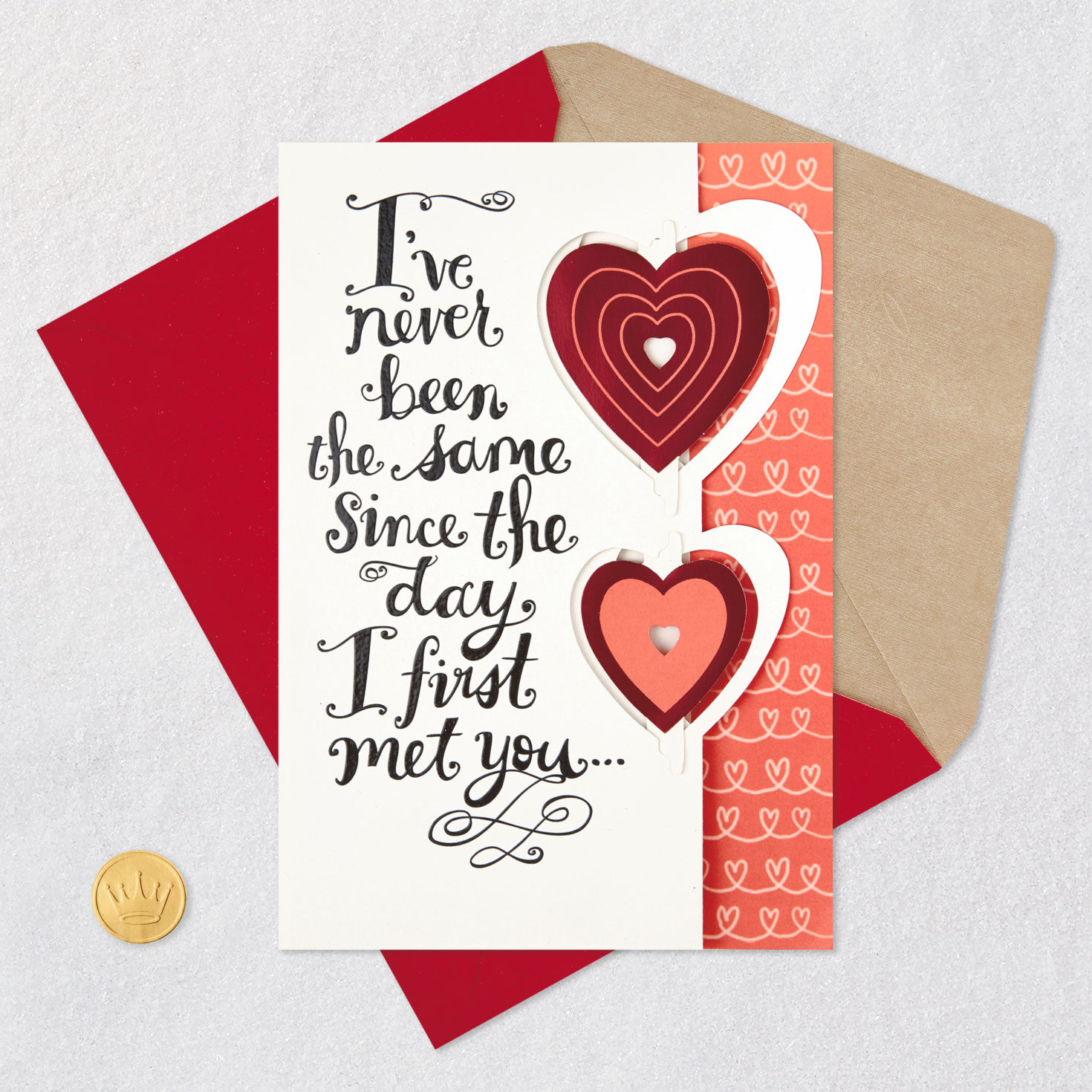Since the First Day We Met Romantic Sweetest Day Card for only USD 4.99 | Hallmark