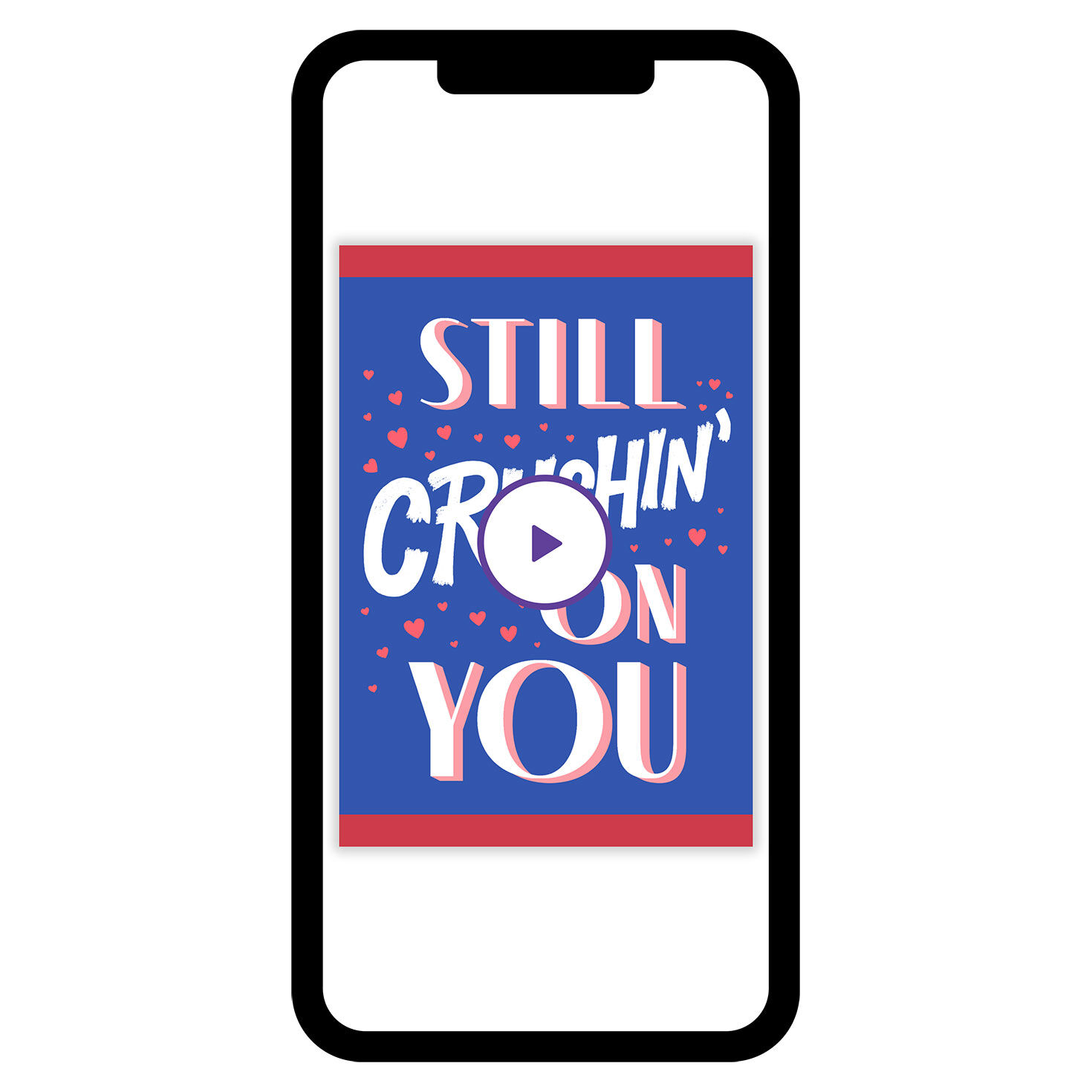 Crushin' on You Love eCard