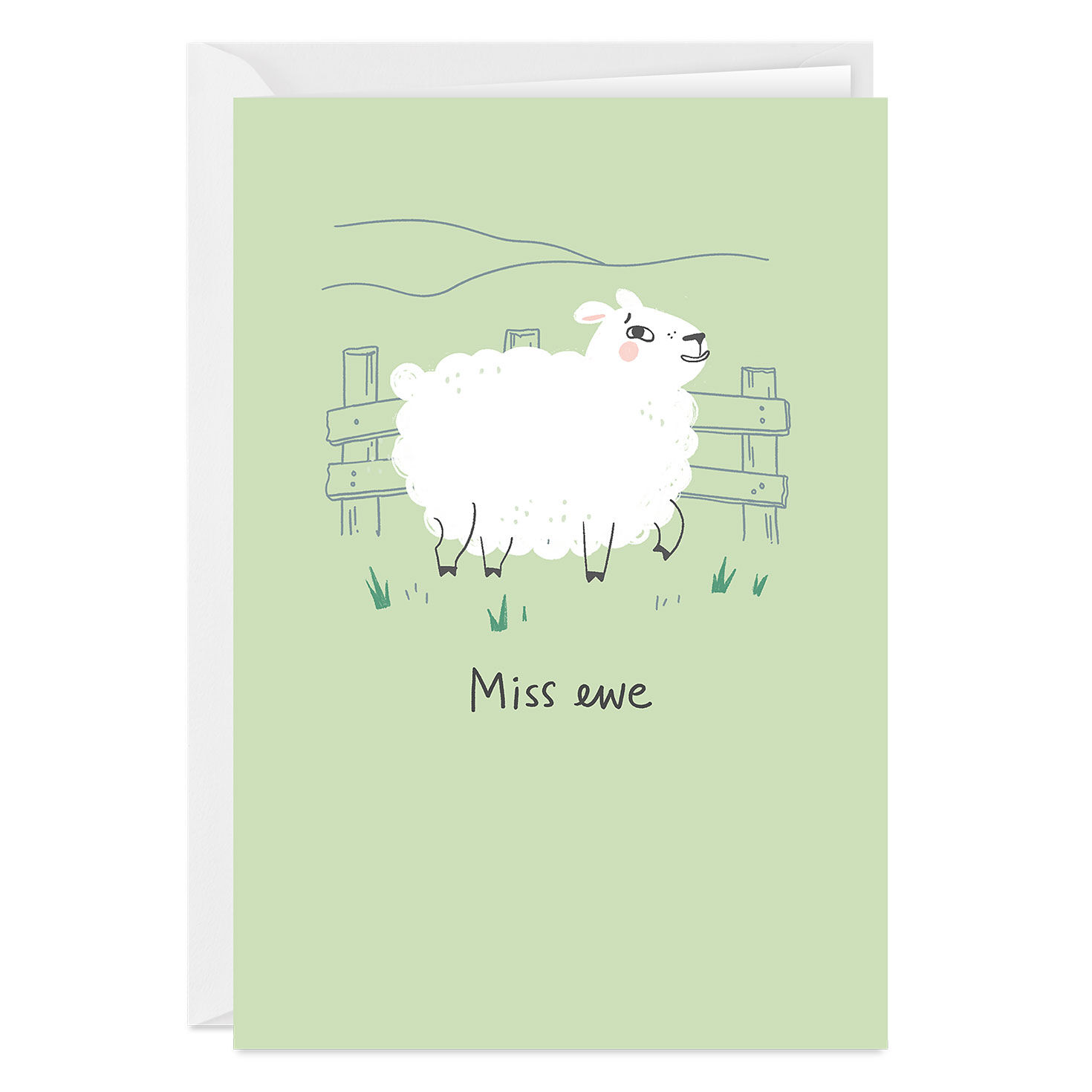 Miss Ewe Custom Card