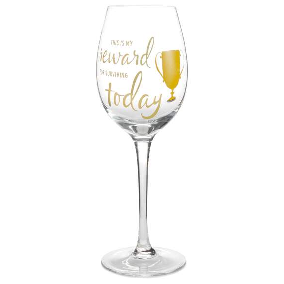 My Reward Wine Glass, 15.8 oz., , large image number 1