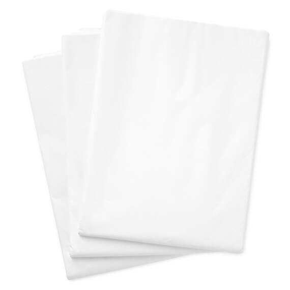 White Bulk Tissue Paper, 100 sheets, White, large image number 3