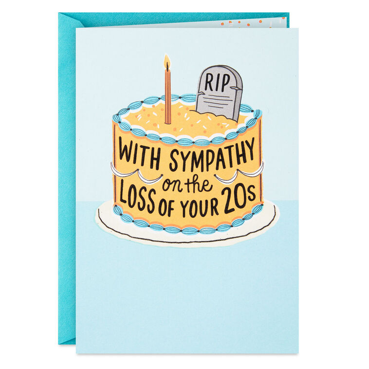 The Loss of Your 20s Funny 30th Birthday Card