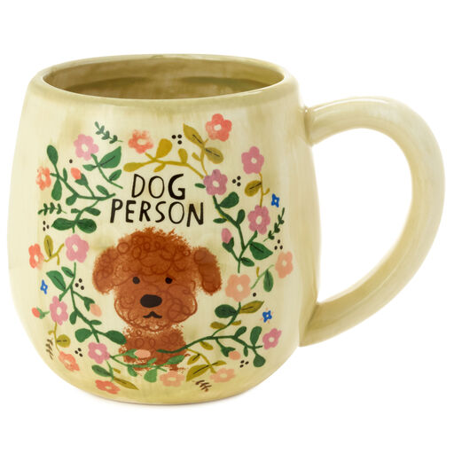 Natural Life Dog Person Ceramic Mug, 16 oz., 