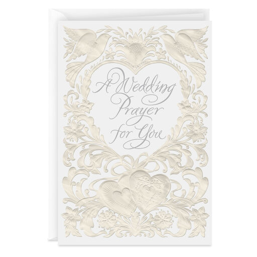 Sharing One Love Religious Wedding Card, 