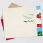 Red Mailbox and Cardinals Christmas Card Open card with envelope image number 3