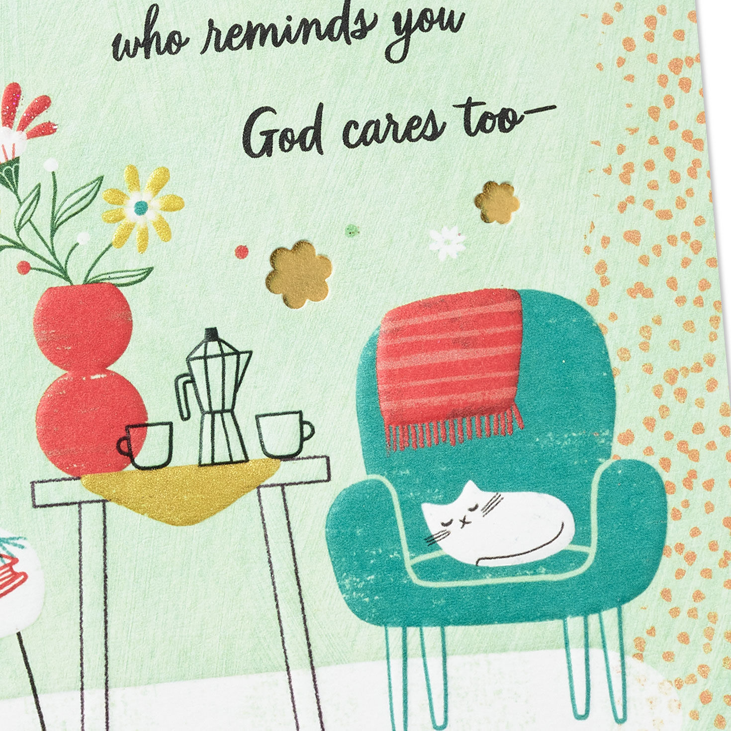 Thankful for You Christian Friendship Card Card Front Detail image number 5