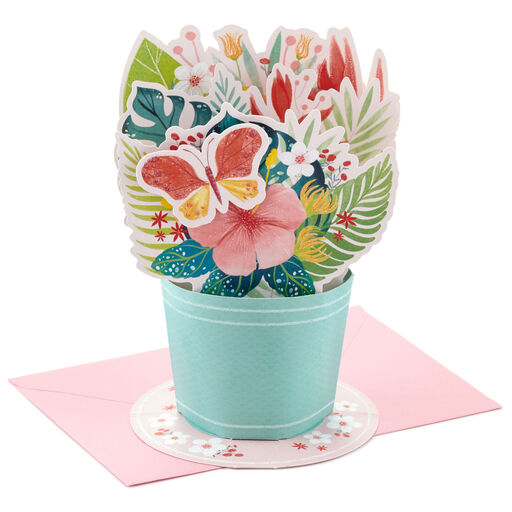 Celebrating You Flower Bouquet 3D Pop-Up Card, 