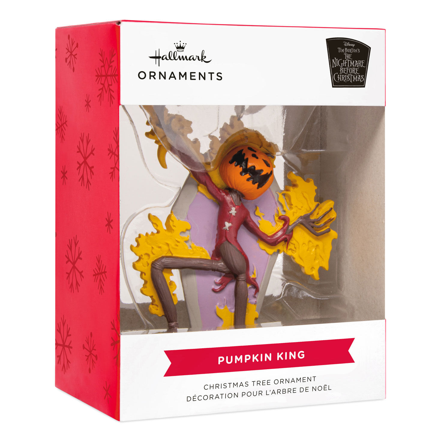Disney Tim Burton's The Nightmare Before Christmas Pumpkin King Hallmark Ornament for only USD 11.49 | Hallmark