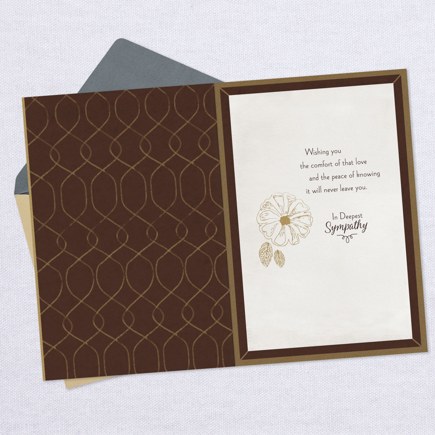 Love Lasts Forever Blue Hydrangea in Vase Sympathy Card for only USD 2.99 | Hallmark