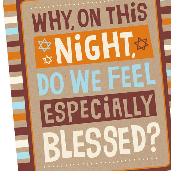 Blessed By You Passover Card for Grandson, , large image number 4