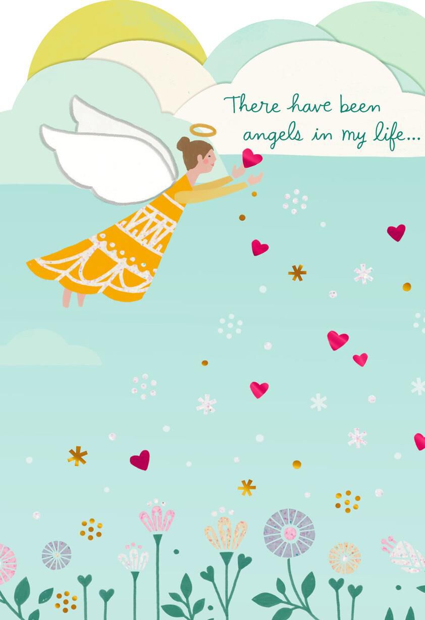 My Guardian Angel Thank You Card
