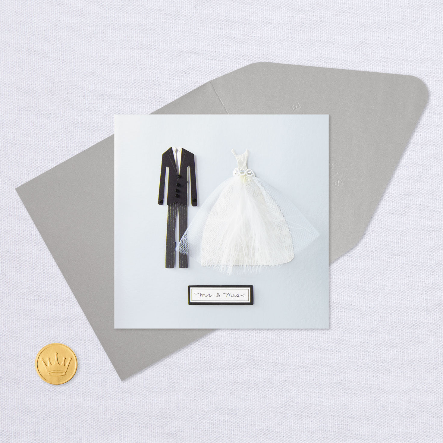Hallmark Wedding Card Mr Mrs Greeting Cards