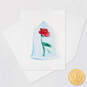 3.25" Mini Disney Princess Beauty and the Beast Rose Blank Card, , large image number 5