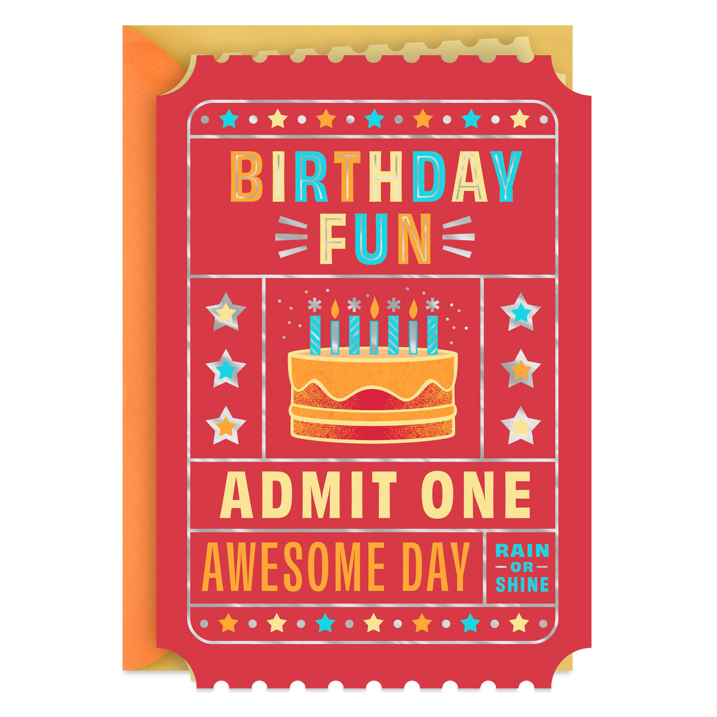 Your Ticket to Party Time Birthday Card for Kids for only USD 3.99 | Hallmark