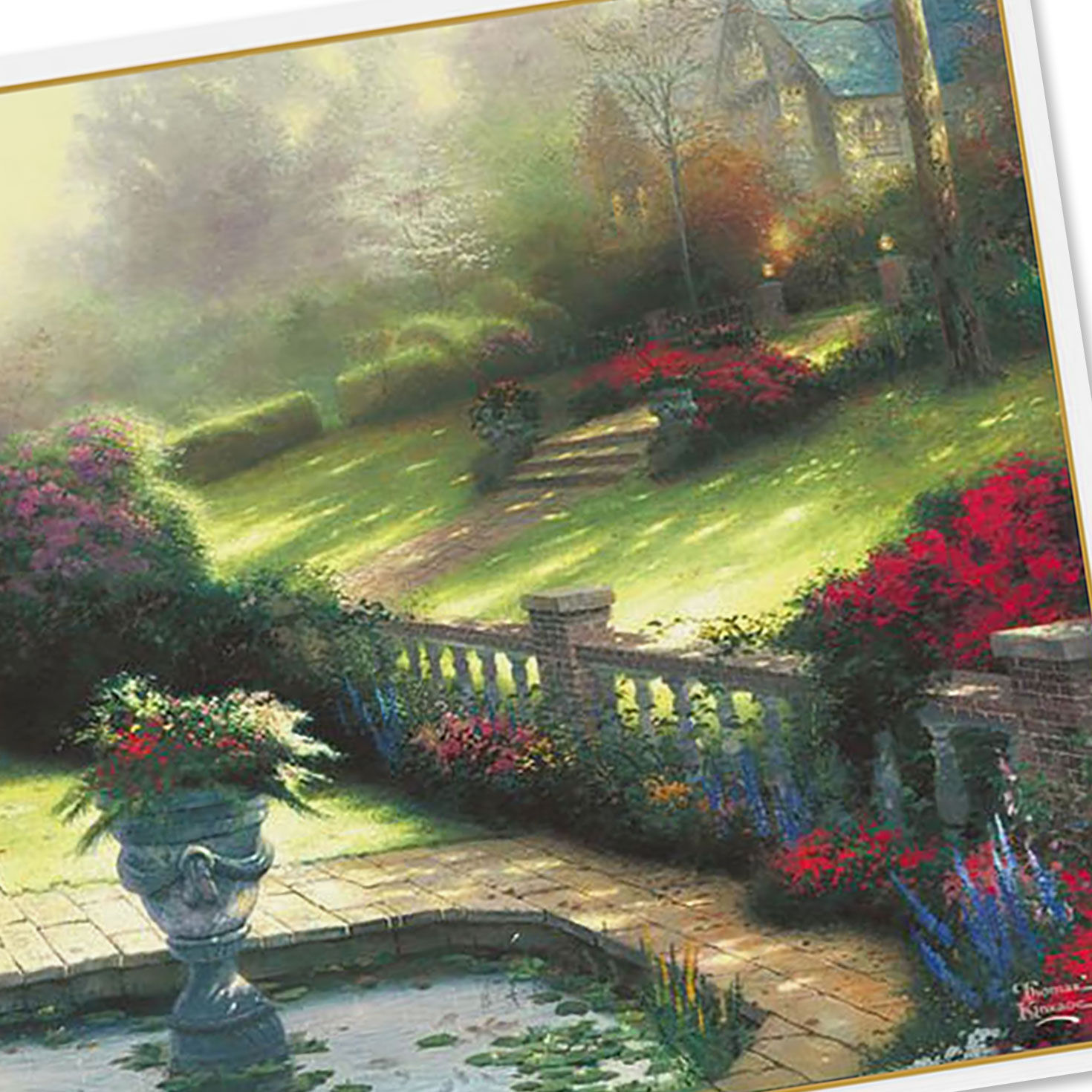 Thomas Kinkade DaySpring Thank You Cards Assortment Cover Detail image number 5