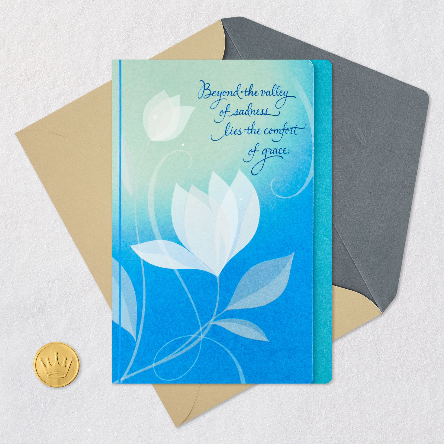 Prayers, Love and the Comfort of Grace Sympathy Card for only USD 5.99 | Hallmark