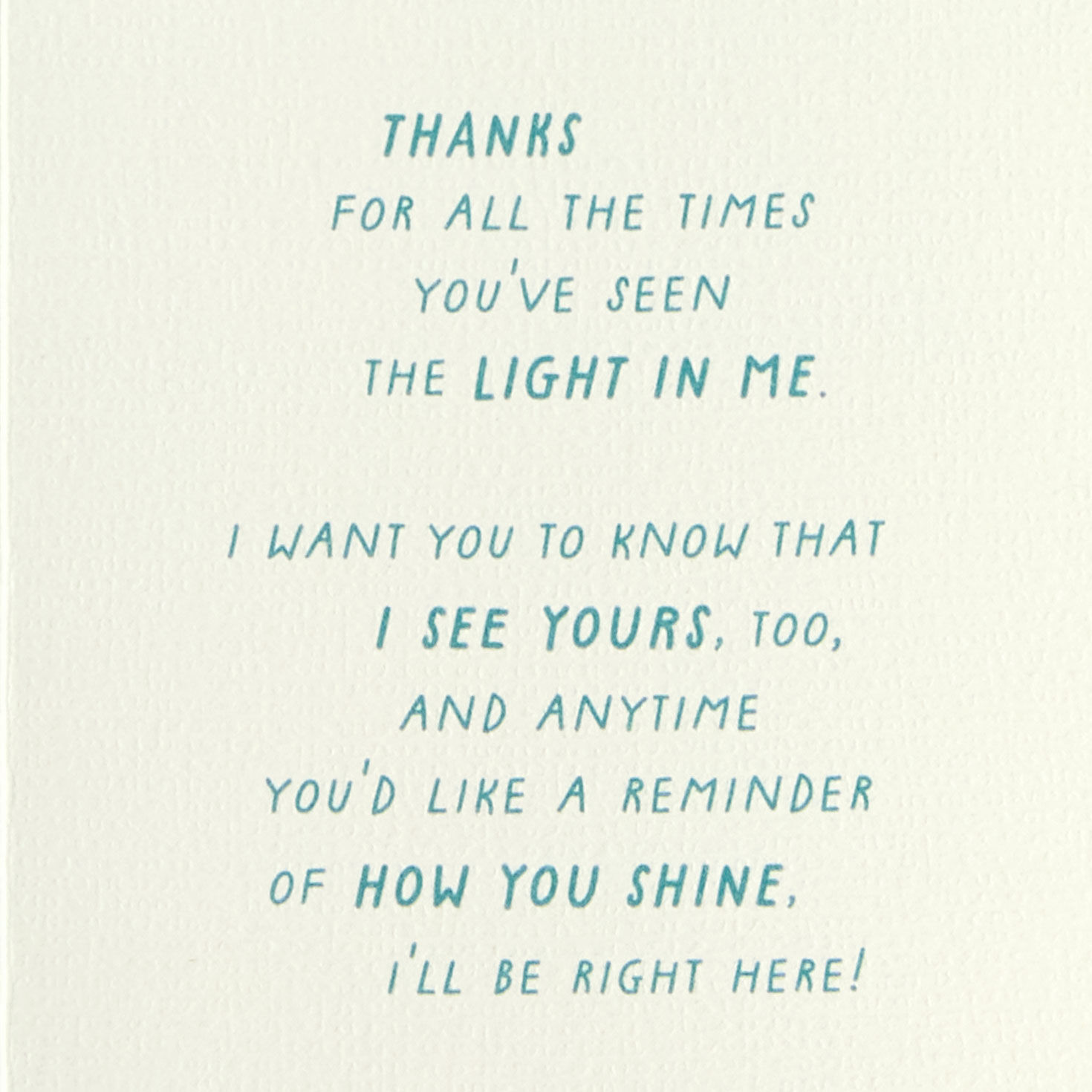 Colorful Rays Friendship Card Sentiment image number 2