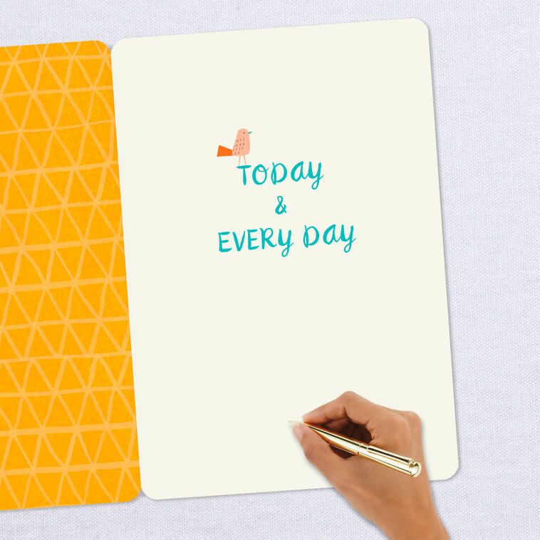 16" You Are Loved Jumbo Love Card, , large image number 6