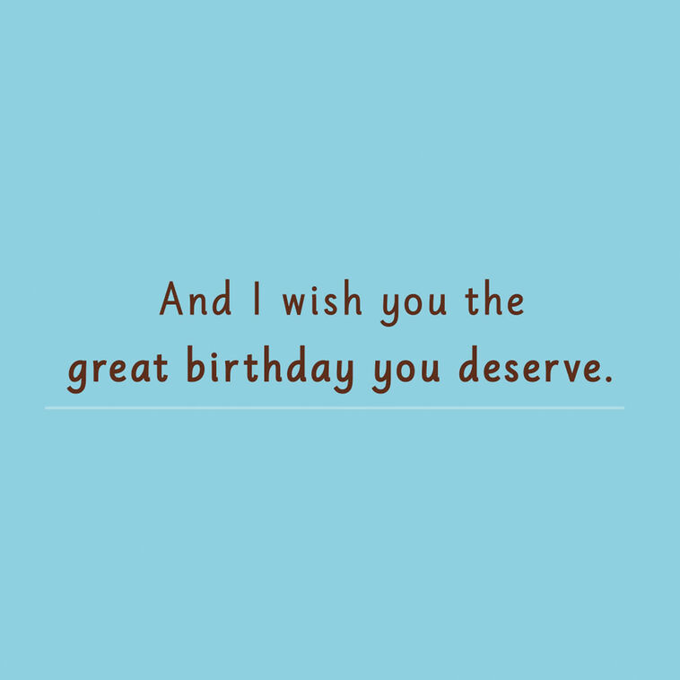Your Wishes and Support Mean So Much Birthday Card for Godfather, , large image number 2