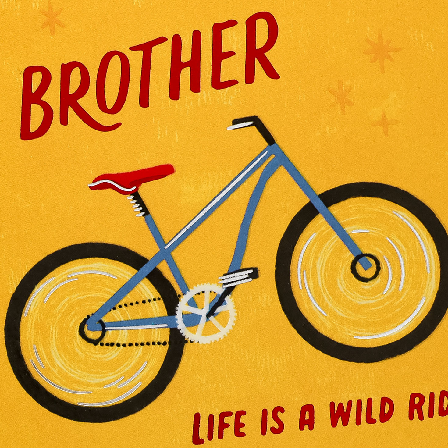 Bike Wild Ride Birthday Card for Brother Card Front Detail image number 4
