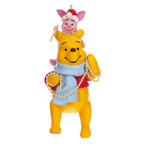 Disney Winnie the Pooh Trimming the Tree Together Ornament, 
