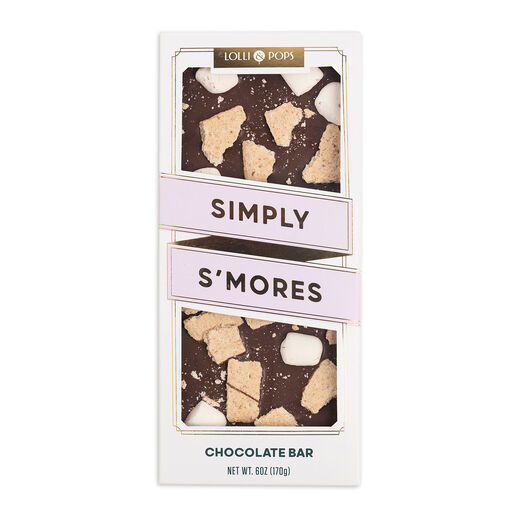 Lolli & Pops Simply S'mores Topp'd Candy Bar, 6 oz., 