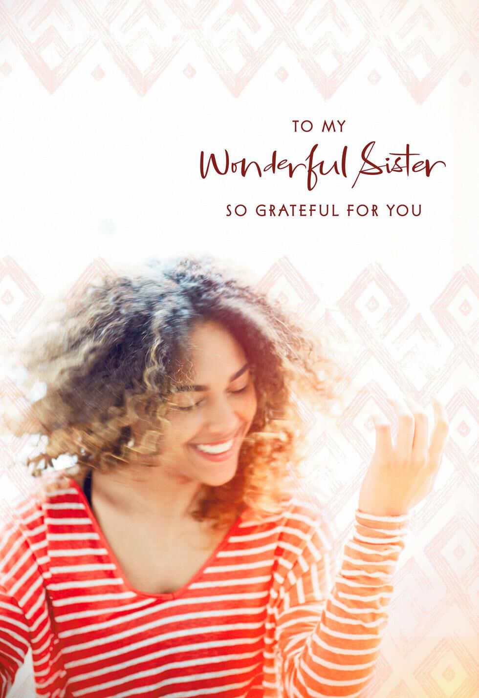 Your Constant, Beautiful Presence Birthday Card for Sister