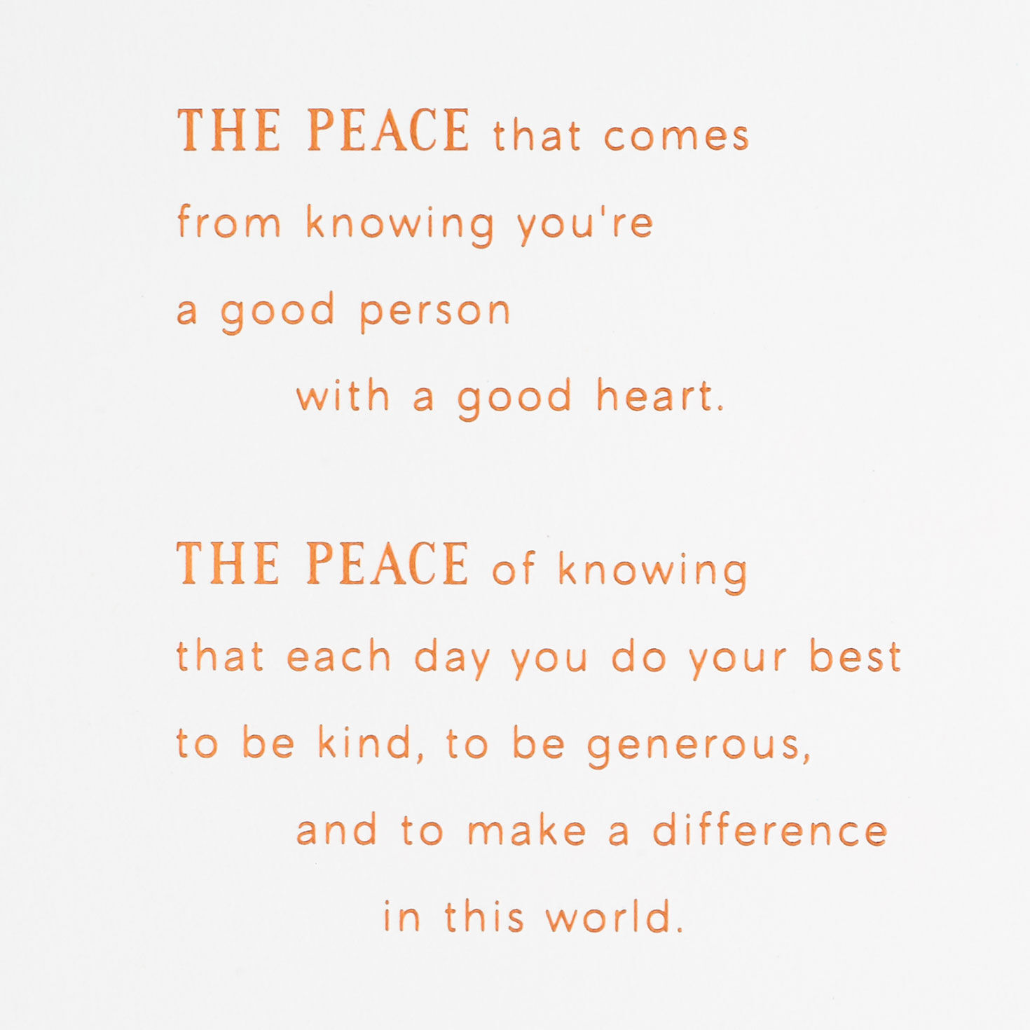 Wishing You Peace Christmas Card for Son, , large image number 2