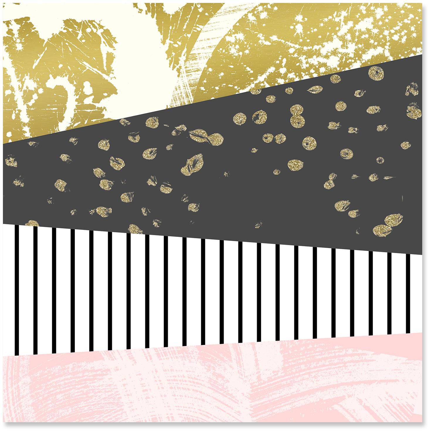 pink and gold wrapping paper