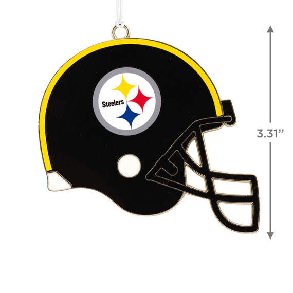 NFL Pittsburgh Steelers Football Helmet Metal Hallmark Ornament, , large image number 3