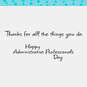 All Kinds of Awesome Administrative Professionals Day Card, , large image number 2