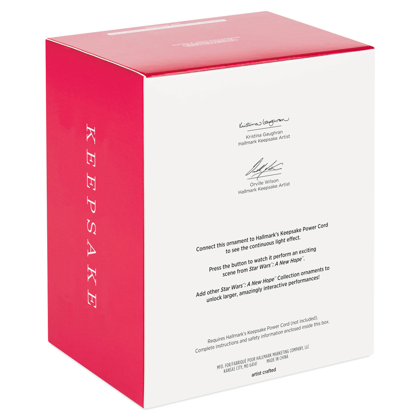 Star Wars: A New Hope&trade; Collection Luke Skywalker&trade; Ornament With Light and Sound, , large image number 5