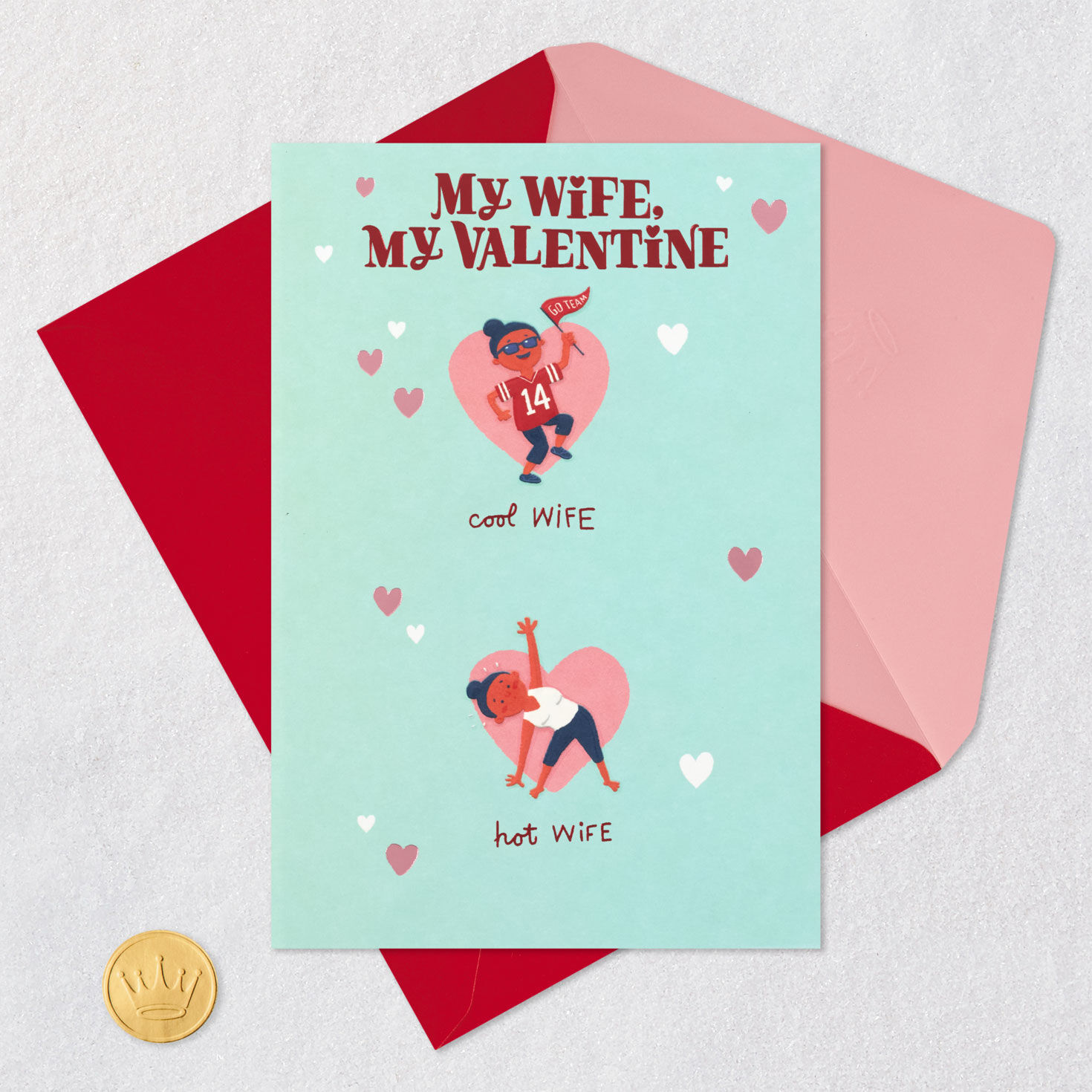 Love Everything You Are Valentine's Day Card for Wife, , large image number 7
