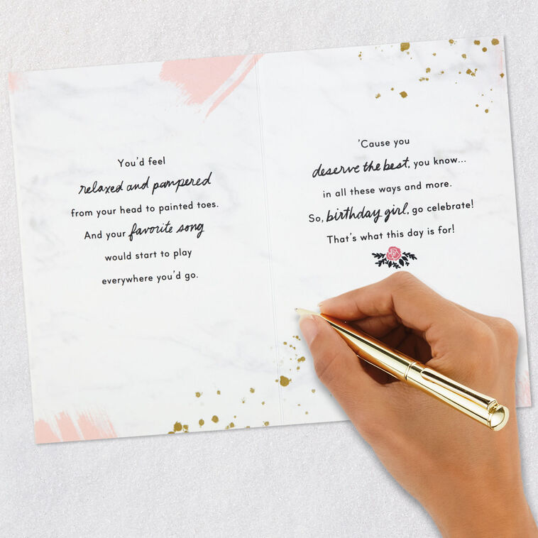 The Most Perfect Day Birthday Card for Her, , large image number 10