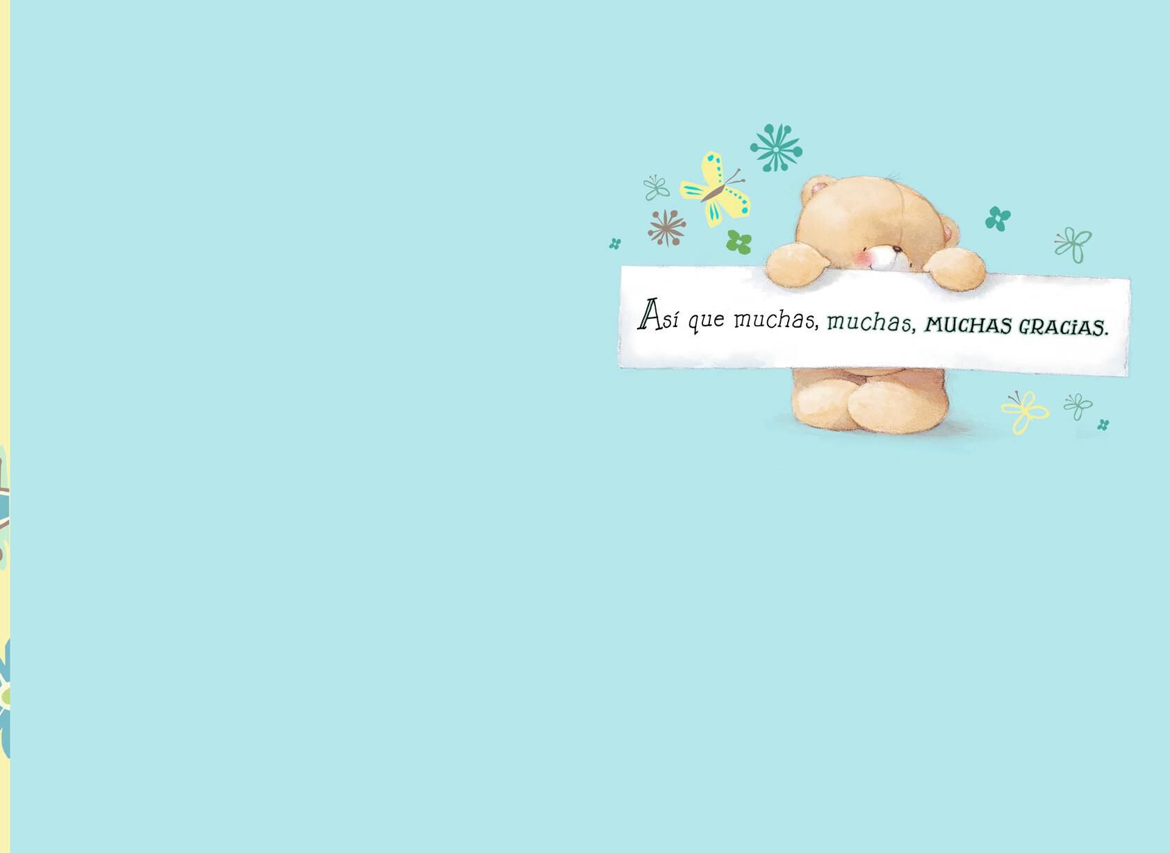 Forever Friends™ Beary Thankful Thank You Card