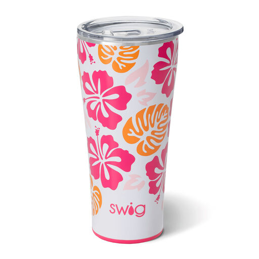 Swig Island Bloom Stainless Steel Tumbler, 32 oz., 