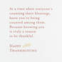 Happiness and Blessings Thanksgiving Card, , large image number 2