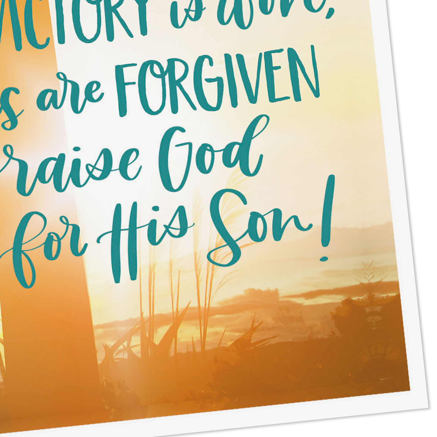 Cross and Sunrise Easter Cards Pack Cover Detail image number 6