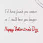 Wish I'd Found You Sooner Romantic Valentine's Day Card, , large image number 2